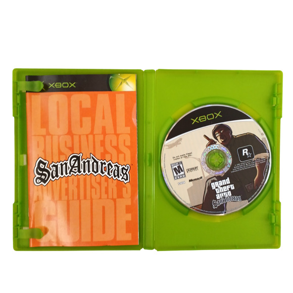 Lot of 2 Grand Theft Auto San Andreas / GTA III & Vice City The Xbox Collection - Picture 14 of 16